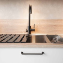 Handtag Lounge - 160mm - Antik Brun