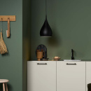 Handtag Delta -160mm - Mattsvart