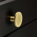 Knopp Plato - Rostfritt Stål Finish