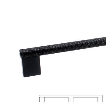 Handtag Graf Mini - 1178mm - Svart
