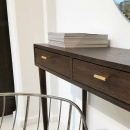 Knopp T Graf Mini - Mässing