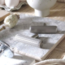 Knopp T Rille - Rostfri Look