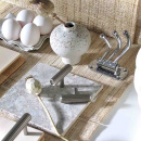 Knopp T Rille - Rostfri Look