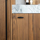 Knopp T Arpa - Borstad Svart