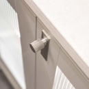 Knopp Arpa/Bricka - Rostfri Look