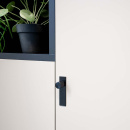 Knopp Arpa/Bricka - Borstad Svart