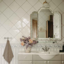 Knopp 409 - 32mm - Tenn/Porslin