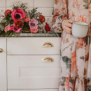 Skålhandtag 3922 - 64mm - Polerad Mässing