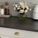 Skålhandtag 3922 - 64mm - Polerad Mässing