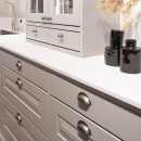 Skålhandtag 3922 - 64mm - Tenn