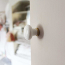 Knopp 24136 - Vit/Krom