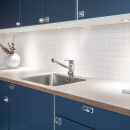 Skåpsregel 5181U Ticka - Rostfritt stål Finish