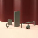 Toniton Circular Knopp - Ash Green