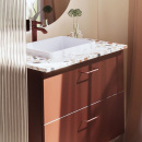 Toniton Thread Handtag - Reddish Brown