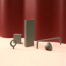 Toniton Thread Handtag - Ash Green