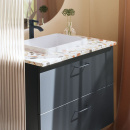 Toniton Thread Handtag - Deep Blue