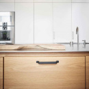 Handtag Rio - 128mm - Antik Brun