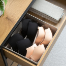 Förvaringslåda med 6-fack - Beige