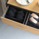 Förvaringslåda med 6-fack - Grå