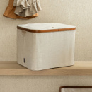 Förvaringskorg Med Lock - Sand