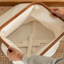 Förvaringskorg Med Lock - Sand