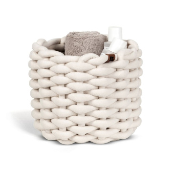 Rund Korg - Off-white