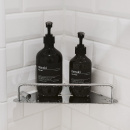 Hörnhylla Match - Polerad Krom