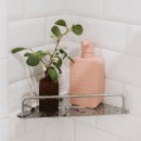 Hörnhylla Match - Polerad Krom