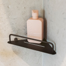 Hörnhylla Match - Brunerad Mässing