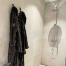 Handdukskrok Base 200 1-Krok - Borstat Rostfritt Stål