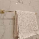 Base 200 Handduksstång - Polerad Mässing