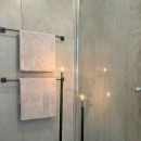 Base 200 Handduksstång - Mattsvart