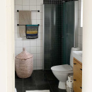 Base 200 Handduksstång - Mattsvart