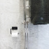 Base 200 Toiletrulleholder - Krom