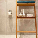 Base 200 Toalettpappershållare - Borstat Rostfritt Stål