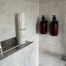 Duschhylla Base - Borstat Rostfritt Stål