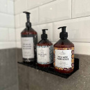 Duschhylla Base - Mattsvart