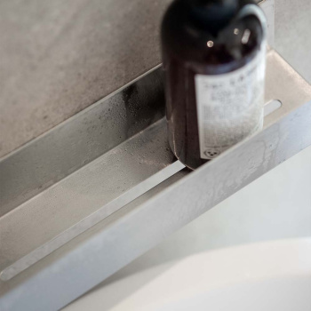 Duschhylla Base - 300mm - Borstat Rostfritt Stål