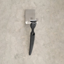 Rakhyvelshållare Base - Borstat Rostfritt Stål