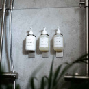 Base Tvålpumpshållare - Borstat Rostfritt Stål