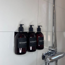 Base Tvålpumpshållare Dusch - Krom