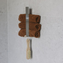 Handdukshållare Base - Borstad Rostfritt