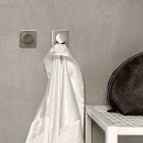 Handdukskrok Base 210 1-Krok - Borstat Rostfritt Stål