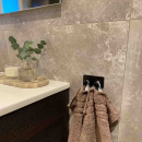 Handdukskrok Base 220 2-Krok - Mattsvart