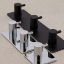 Handdukskrok Base 220 3-Krok - Mattsvart