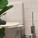 Solid Toalettborste - Krom