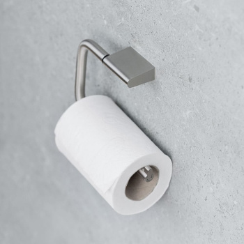 Toalettpappershållare Flow - Borstad Nickel