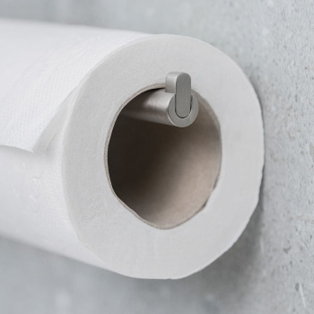 Toalettpappershållare Flow - Borstad Nickel