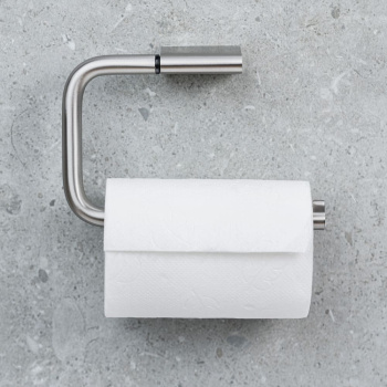 Toalettpappershållare Flow - Borstad Nickel
