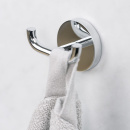 Dubbelkrok Calm - Polerad Krom